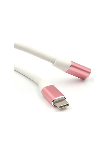 Symbee Alüminyum Gümüş Tip-c Ertension Kablosu 1m - Usb 3.1 Veri Ve Şarj, Çift Yönlü, Macbook/switch Uyumlu