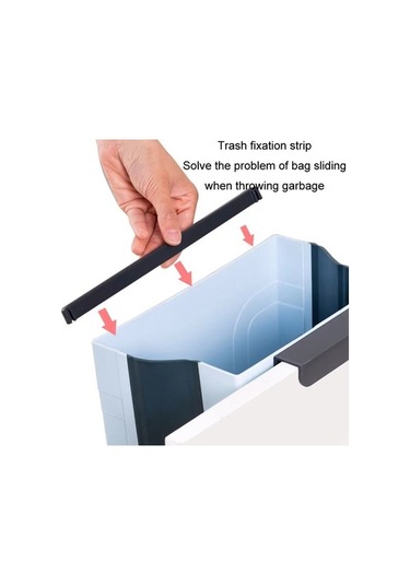 Tongxida Mutfak Askılı Katlanır Çöp Kutusu Gıda Atığı Depolama Kutusu Sarı Sarı