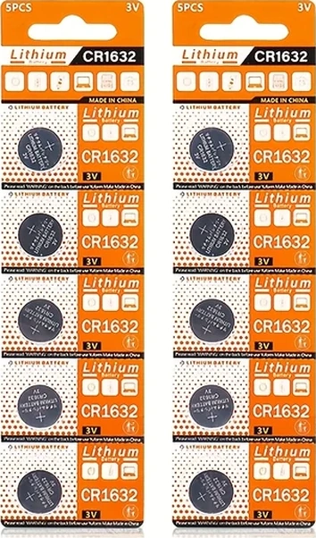 Wangxi Cr1632 10 Adet Cr927 Cr1220 Cr1632 Düğme Pili Küçük Elektronik Cihazlar İçin