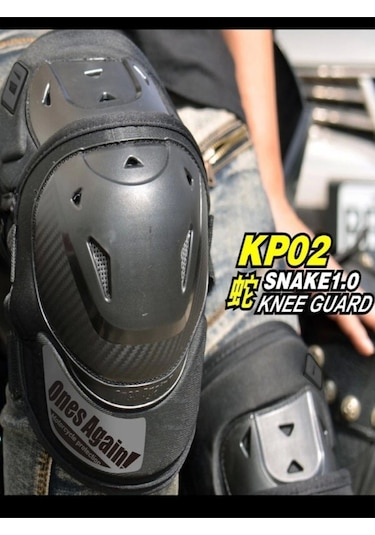 One's Again Kp02/ep02 Motosiklet Dizlik Dirseklik Siyah