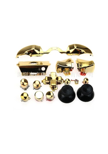 Kangvka Xbox One Elite Kumanda Lb Rb Joystick Kapağı Ve Elektroplated Kasa Tamiri İçin T6 T8 Tornavida Seti Altın Rengli + Araçlar