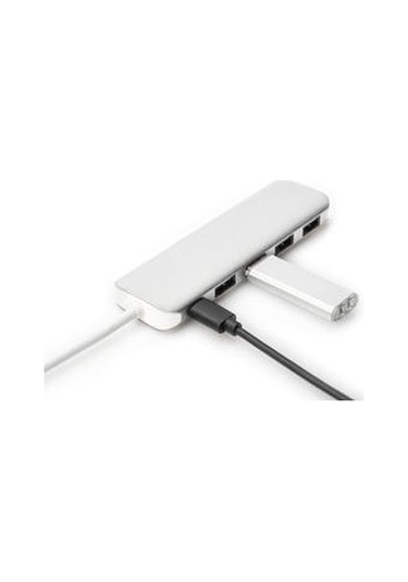 Digitus 4 Port USB 3.0 Hub 4 x USB 3.0 USB-A Dişi Konnektör (USB Çevre
Ürünü) 1 x USB Tip C Pd (Power Delivery) Port 1 x USB Tip C