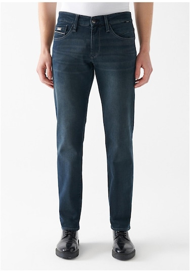 Mavi M0020231891-22k Hunter Shaded Ink Mavı Jet Black Erkek Regular Straight Jean Pantolon M0020231891-R9425 Koyu Lacivert