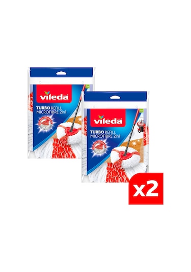 Vileda 2 Paket Turbo 2in1 Yedek Paspas