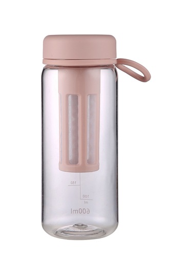 Dianziye 450ml Pembe Leak-proof Taşınabilir Kupa - Soğuk Kahve & Su İçimi İçin Dayanıklı Plastik, Pop-up Kapaklı Spor & Seyahat Bardak Diğer