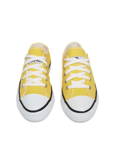 Rahat Kalip Bağcıklı Çocuk Unisex Sarı Spor Ayakkabı Tbh1427 Sarı