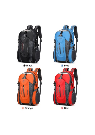 Ruicoo Mavi 40l Nilon Outdoor Montaj Sırt Çantası - Spor, Seyahat Ve Gezi İçin Unisex Çanta Mavi