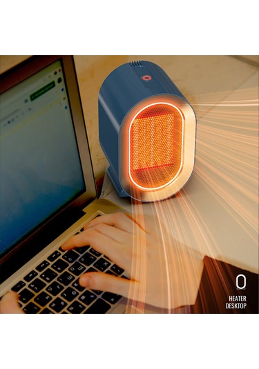 Moveevo "taşınabilir 1200w Ptc Seramik Isıtıcı - 2 Hız Ayarı, Devrilme Emniyetli, Enerji Tasarruflu"