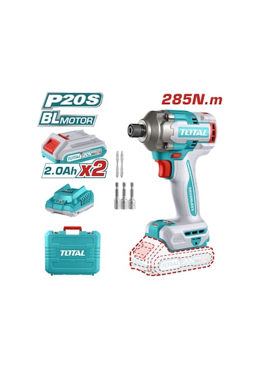 Total TIRLI2028E Lı-İon Akülü Darbeli Vidalama 285 NM