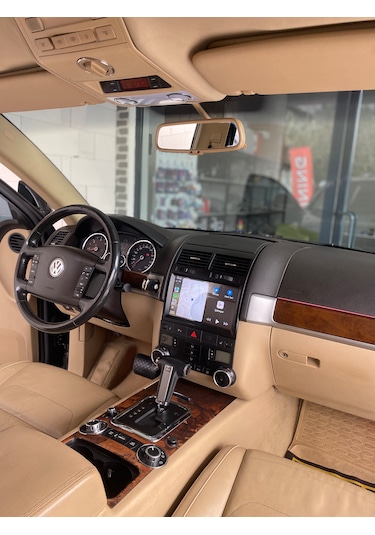 Volkswagen Touareg 2003-09 9" Uyumlu Androıd Multimedya Gerçek 2/32 Kablosuz Carplay Geri Görüş Kameralı 9"