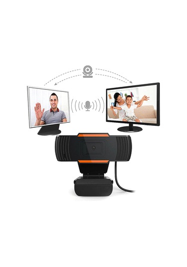 Yaozixa 1080p Hd Webcam Mikrofonlu - Canlı Yayın, Online Ders, Toplantı İçin Plug&play, Sürücü Gerektirmeyen Video Kamerası