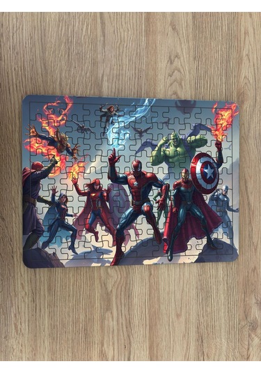 Çocuk Puzzle Ahşap 108 Parça Mobilya