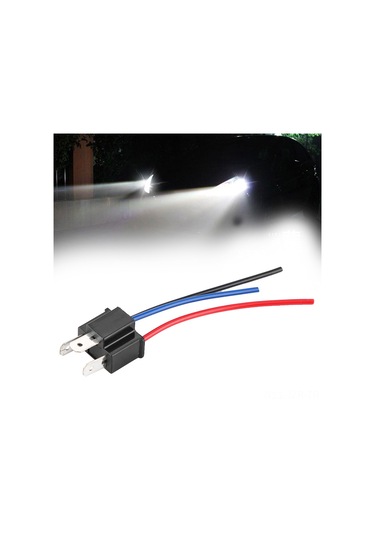 Geeroyoo H4 Erkek Uçlu Fener Kablosu, Genişletme/değiştirme Adaptörü, Pvc Malzeme, Isı Dayanıklı, Kolay Kurulum, Plug & Play