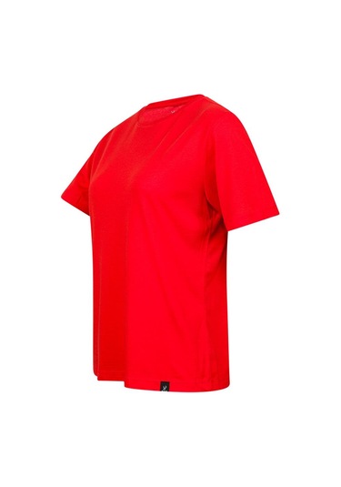 2as Alexa Kadın Bisiklet Yaka T-shırt Kırmızı