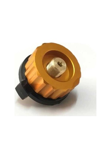 Novahub Propan Dolum Adaptörü Kamp Gaz Sobası Tankı Altın İspanya İdeal Kullanım Altın
