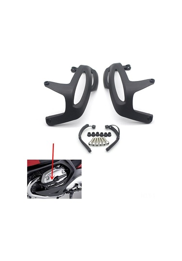 Ranyeek Bmw R1200gs/r/rt/s/st 2004-2010 Motor Silindir Yan Kapak Koruması, Yüksek Kaliteli Abs Plastik, Sol + Sağ Set + Vida Aksesuarları