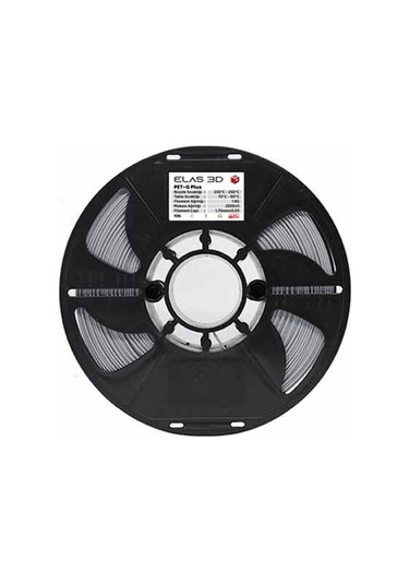 Elas Pet-g Plus Filament Gümüş 1.75mm 1kg