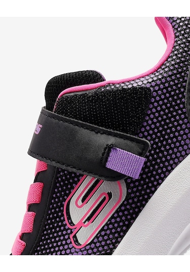 Skechers Dynamic Tread - Journey Time Büyük Kız Çocuk Siyah Spor Ayakkabı 303387l Bkhp Siyah