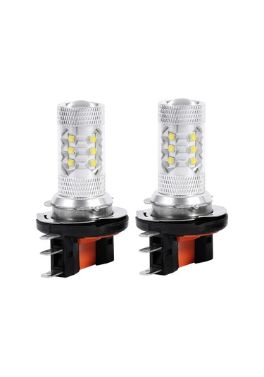Springsun Audi Ve Bmw İçin H15 Tipi Led Far Ampülü, 80w Beyaz Işık, 60.000 Saat Ömür, Enerji Tasarruflu, 2 Adet Paket