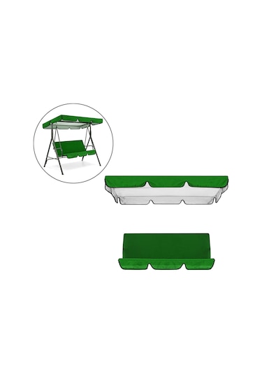 Suntek Magideal Su Geçirmez Salıncak Gölgelik Tente Seti Açık Yeşil