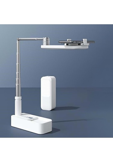 Plentiful Canlı Yayın Braketi Çok Fonksiyonlu Led Işıklı 360 Derece Kumandalı Selfie Telefon Standı