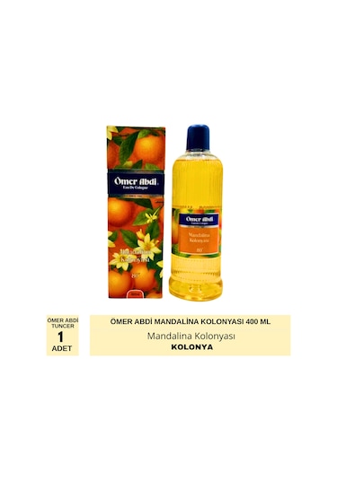 Ömer Abdi 80 Derece Mandalina Kolonyası 400 Ml