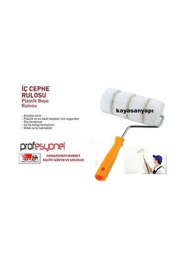 Makroyapimarket Silikonlu Boya Rulosu Boya Rulo 25 Cm 1 Adet
