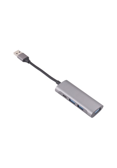 Sones U-811 4'ü 1 Arada Usb 3.0 - 3 Usb 3.0 + Usb-c / Type-c Bağlantı Noktalı Hub Yerleştirme İstasyonu