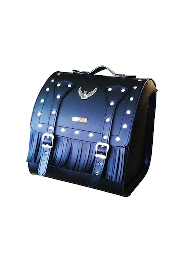 Mts Arka Deri Çanta Siyah