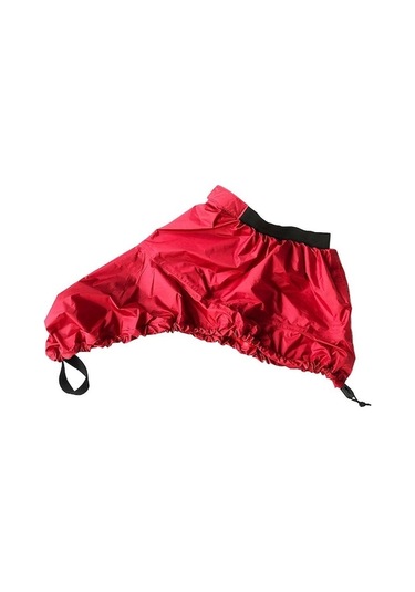 Trendooze Tekne Sprey L L Kokpit Kırmızı Kayık Kapak Kano Güverte Evrensel Etek Ayarlanabilir To