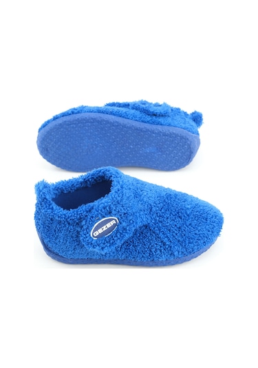 Gezer Erkek Çocuk Kışlık Tek Cırtlı Ayarlanabilir Pvc Taban Ev Okul Kreş Panduf Ga2kpm.03421.00.gz9.b3 Mavi