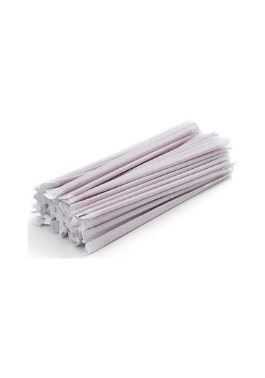 Kağıt Sargılı Kırmızı Pipet 6x190 Mm 200 Adet 200