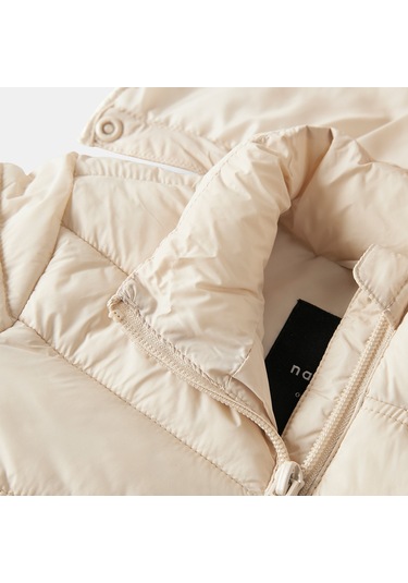 Name It Nmfmarble Unisex Çocuk Şişme Mont 13241673 Ekru