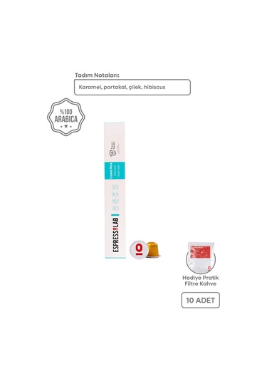 Costa Rica Volcan Azul Kapsül Kahve - 10 Adet Premium Lezzet