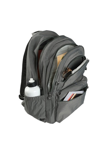 Bagacar 1050 Krinkıl Kumaş Su Geçirmez Laptop Bölmeli Okul Ve Günlük Sırt Çantası DUMMY 5532580 429