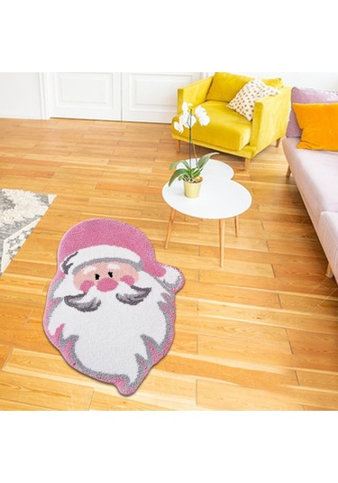 Suntek Yılbaşı Halısı Kaymaz Profesyonel Yumuşak Noel-baba Noel Baba