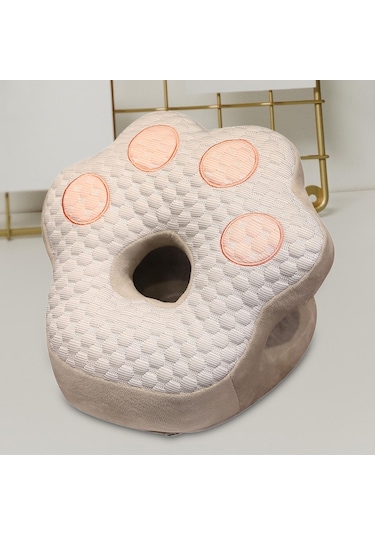 Homyl Uyuklayan Masa Yastık Doldurulmuş Oyuncak Rahat, , Gri