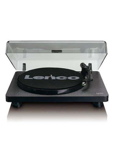 Lenco L-30Bk Ahşap Usbli Mp3E Kayıt Özellikli Pikap Plak Çalar
