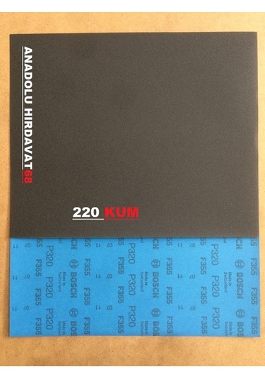 Bosch 220 Kum Su Zımparası Kaportacı Zımparası 23 28 Cm 2 Adet