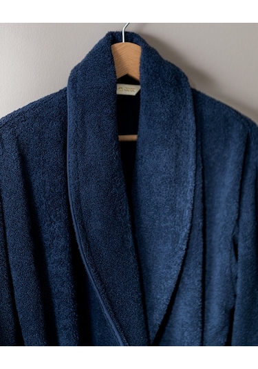 Avril Şalyaka Unisex Bornoz Set 8684427025680 Lacivert