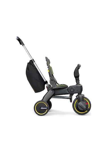 Doona Liki Trike Tek Parça Katlanır 3 Tekerlekli Bebek Bisikleti S3 Yeşil