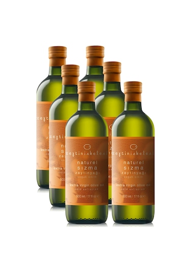 Zeytiniskelesi Zeytinyağı Cam Şişe 6 x 500 ML