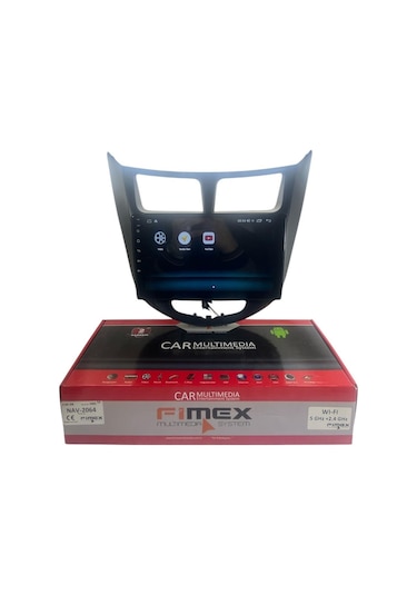 Hyundai Accent Blue Siyah 2011-2013 Fimex 2-64 Dspli Pro Oem Multimedia