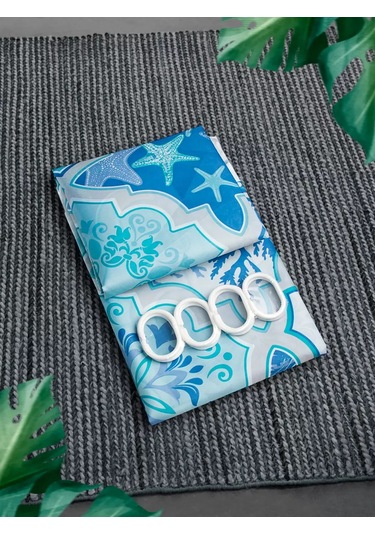 Delly Banyo Perdesi 170x180 Cm. 203824435 Beyaz