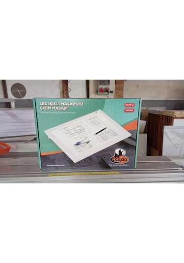 50x70 Cm Profesyonel Masaüstü Led Işıklı Karton Çantalı-pan910