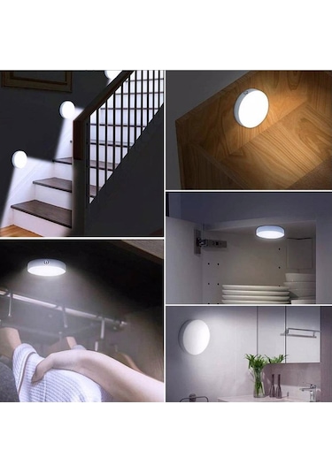 Noas Yl05 5002 Maya Kabin İçi Mıknatıslı Şarjlı Ledli Sensörlü Spot 3200k Beyaz