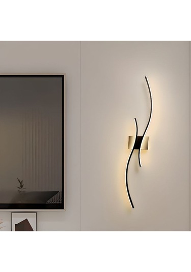 Kıvrım Kıvrım Model Led Beyaz Işık Ultra Power Led Avize X