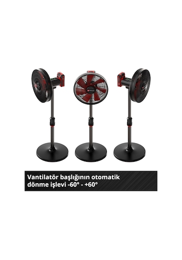 Einhell GE-CF 18/320 P Li - Solo Akülü Vantilatör (Akü ve Şarj Hariç) - 3408071