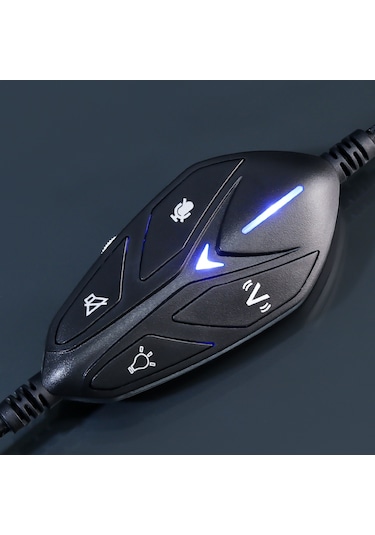 Rush Ace RHX55 7.1 Surround Titreşimli RGB Oyuncu Gaming Kulaklığı