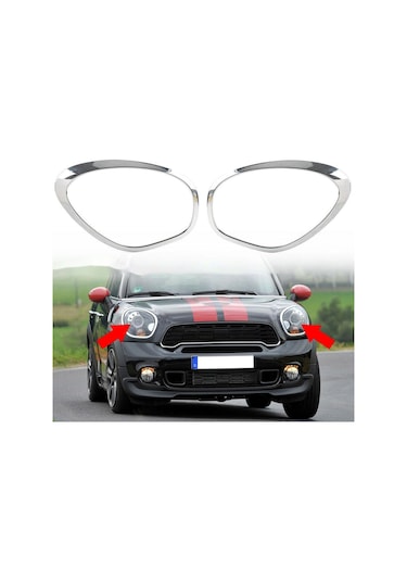 Suntek Bmw Mini Cooper R60 R61 İçin Far Halkası Çerçeve Sağ